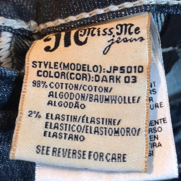 Miss Me Jeans size 27 Boot Cut EUC - Picture 8 of 8